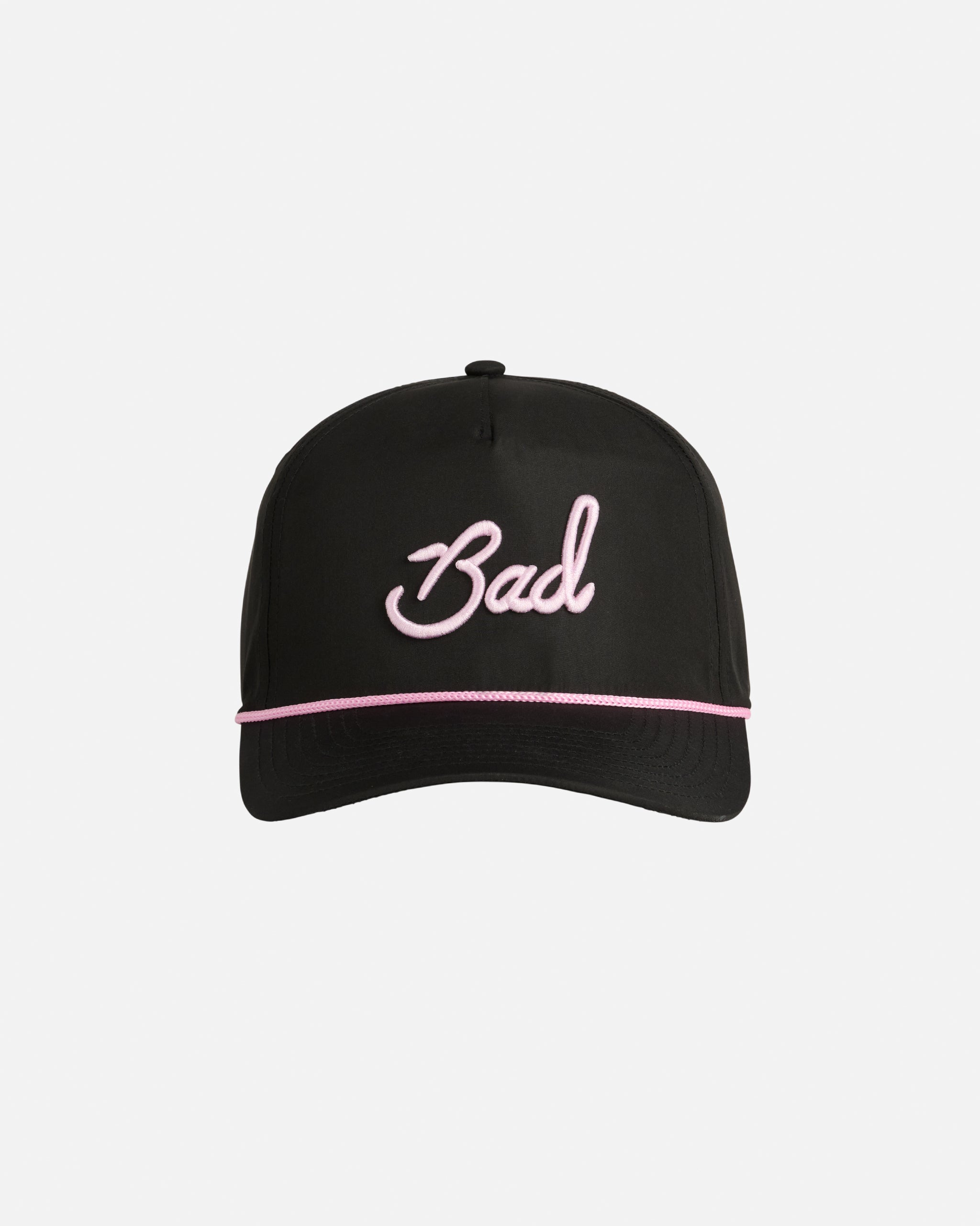 "Bad" Rope Hat - Black/Blossom - Bad Birdie